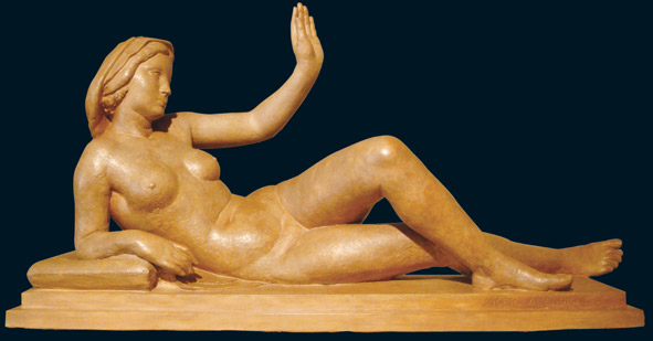 Josep Viladomat - The feminine ideal - Reclining nude